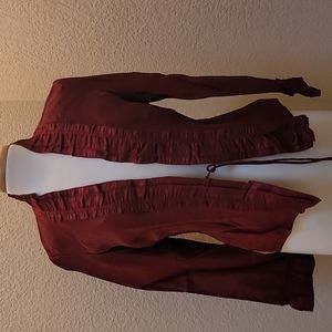 RAFAEL Ruby Iridescent Jacket